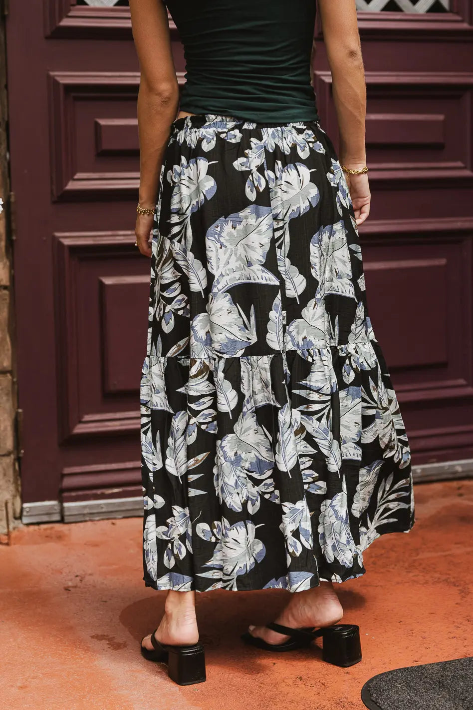 Paloma Tropical Maxi Skirt