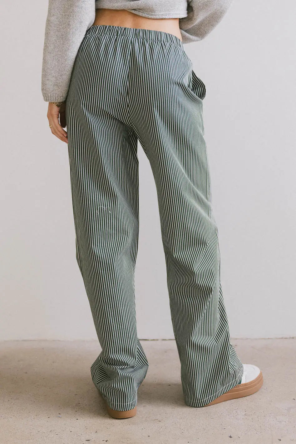 Marline Striped Boxer Pants