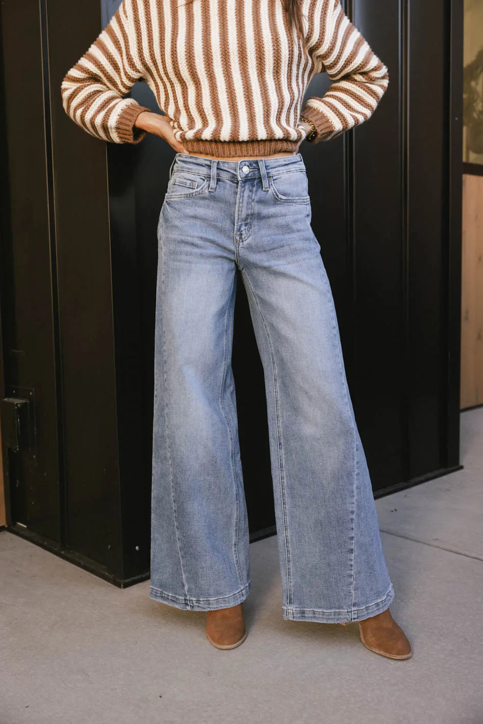 Krista Wide Leg Jeans