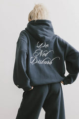 Do Not Disturb Sweatshirt in Navy