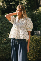 Denise Floral Blouse