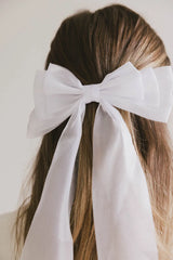 Sheer Oversized Bow