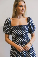 Katerina Polka Dot Midi Dress