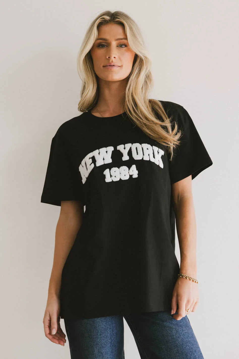 NYC Textured Graphic Tee - FINAL SALE