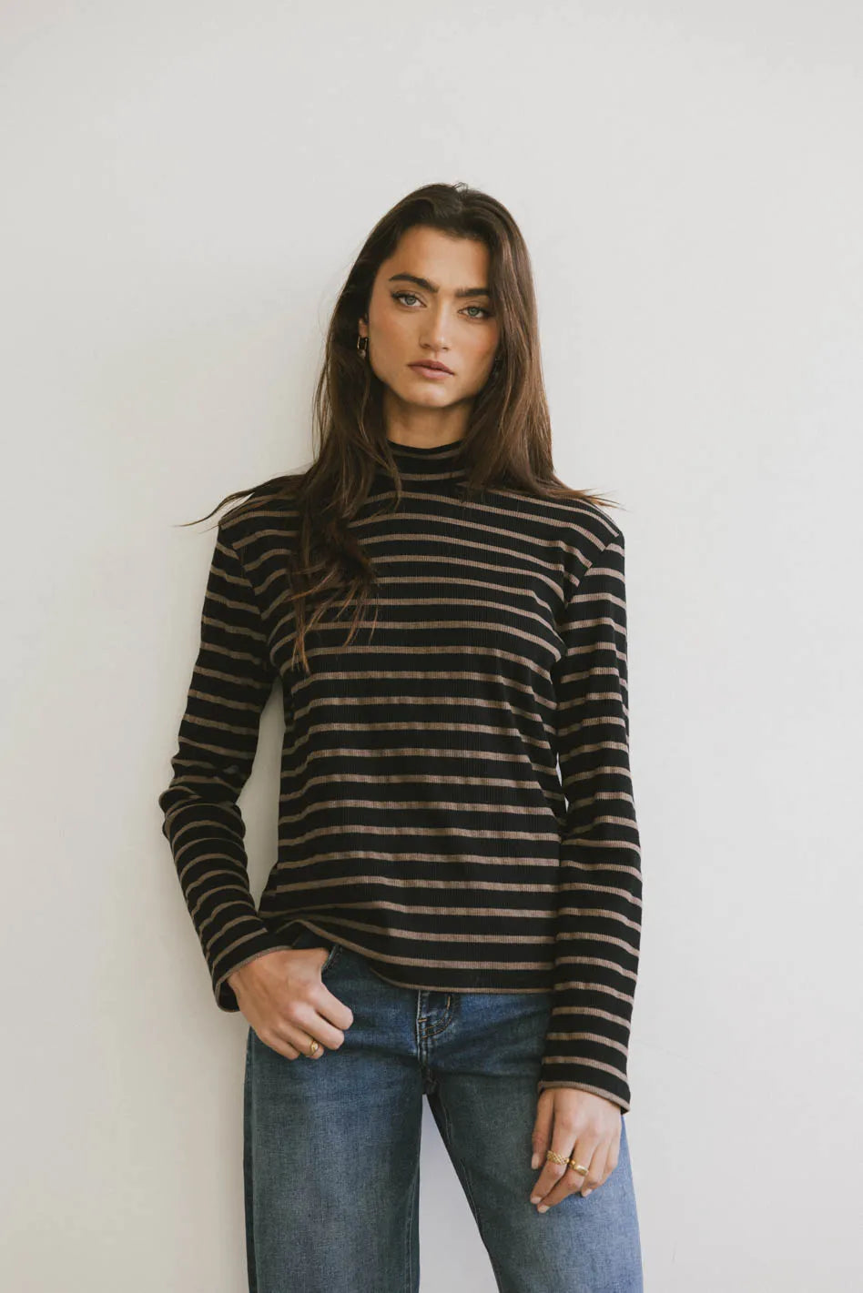 Kess Knit Top in Black