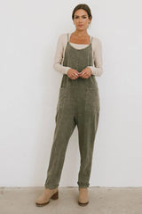 Bram Overalls in Olive