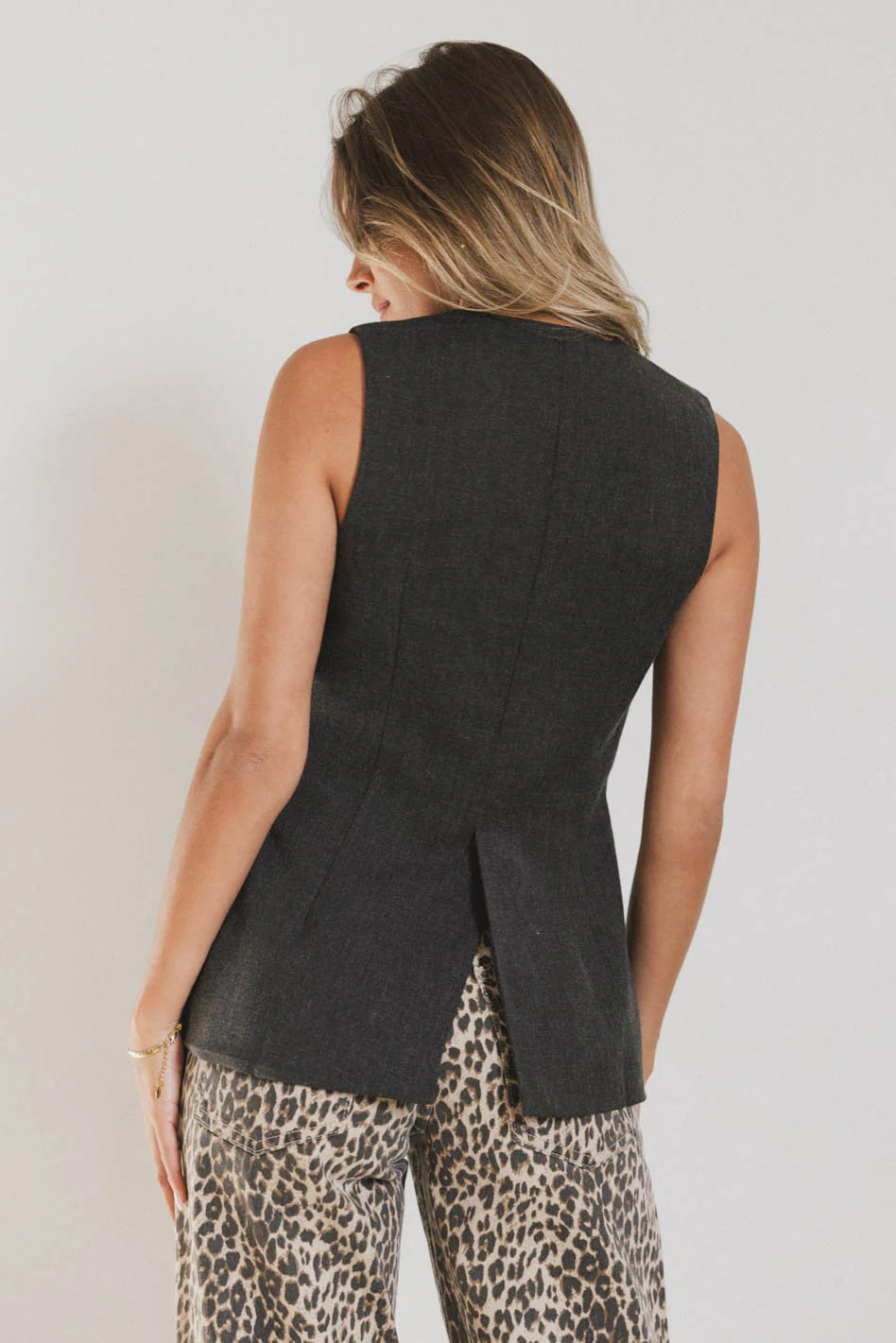 Yara Tweed Vest