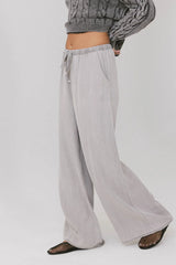 Luisa Wide Leg Pants in Grey - FINAL SALE