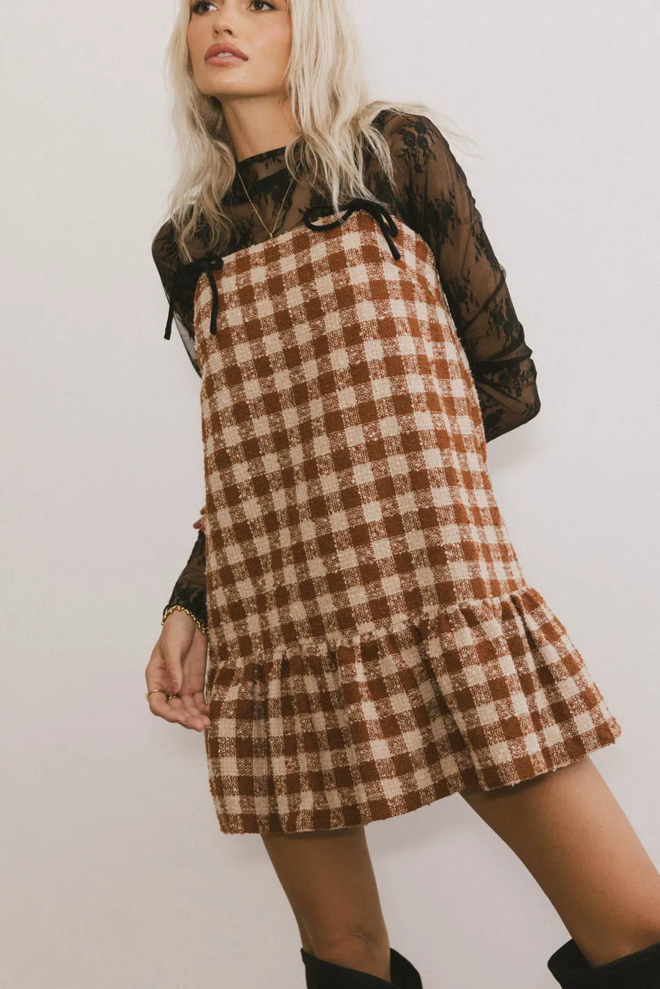 Blair Checkered Dress