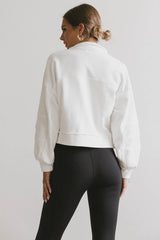 Maxfield Grommet Top in White