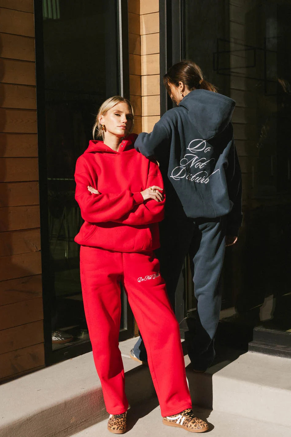 Do Not Disturb Sweatshirt in Red