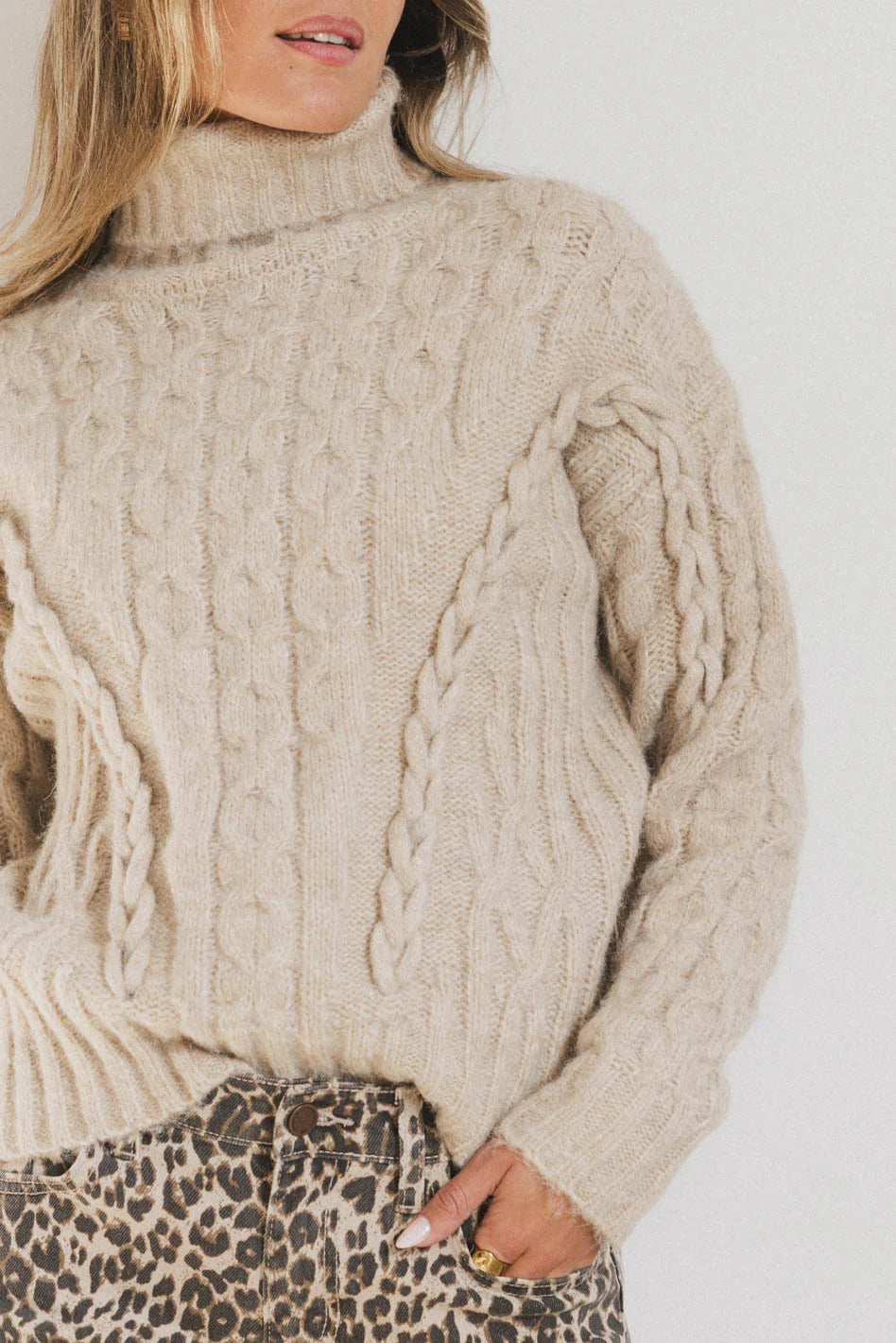 Abigail Turtleneck Sweater