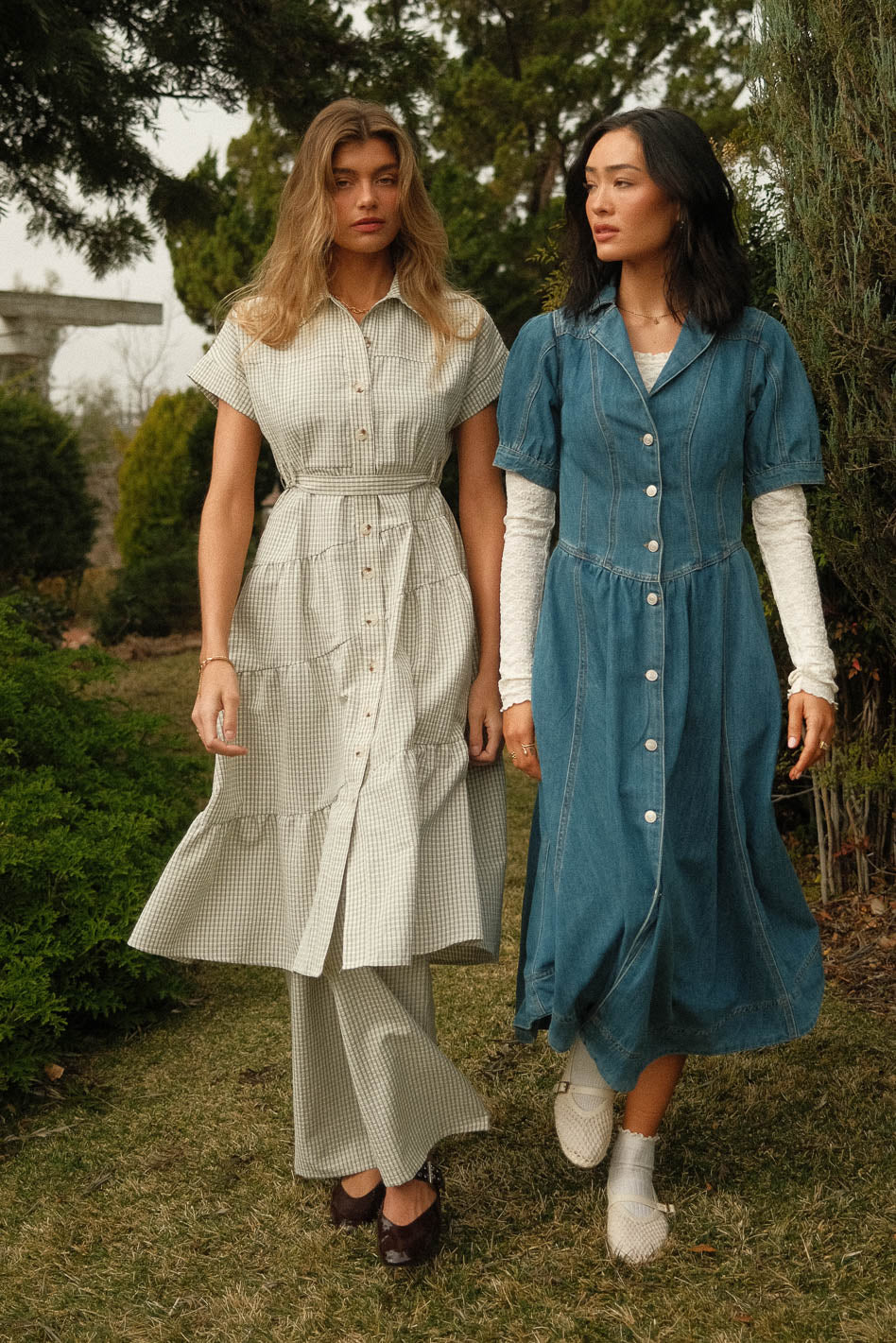 Mylie Denim Maxi Dress