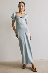 Birdie Satin Maxi Dress