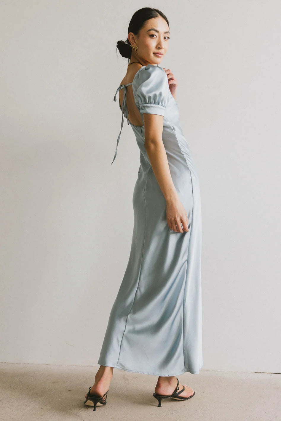 Birdie Satin Maxi Dress