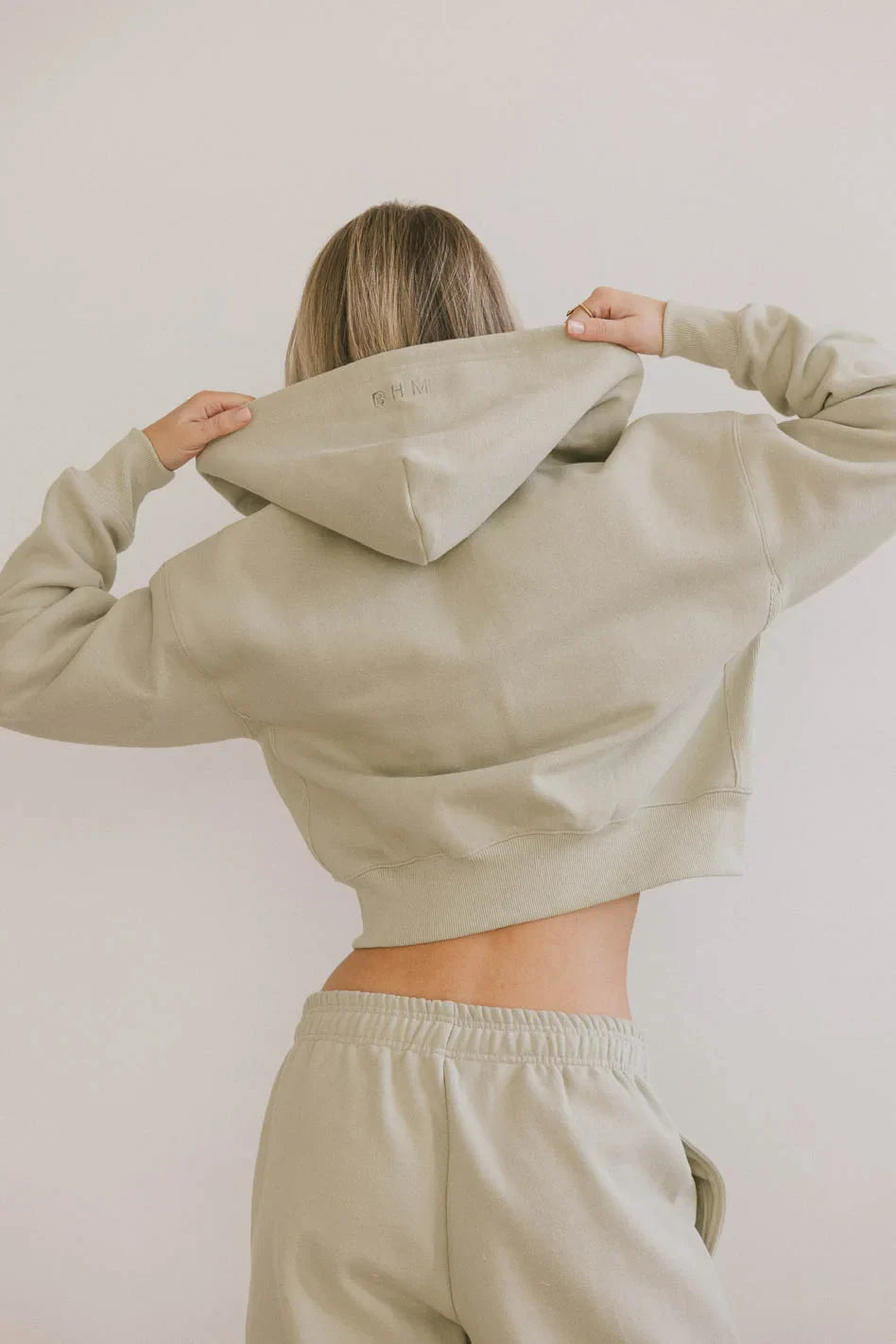 Ezra Zip Up in Sage