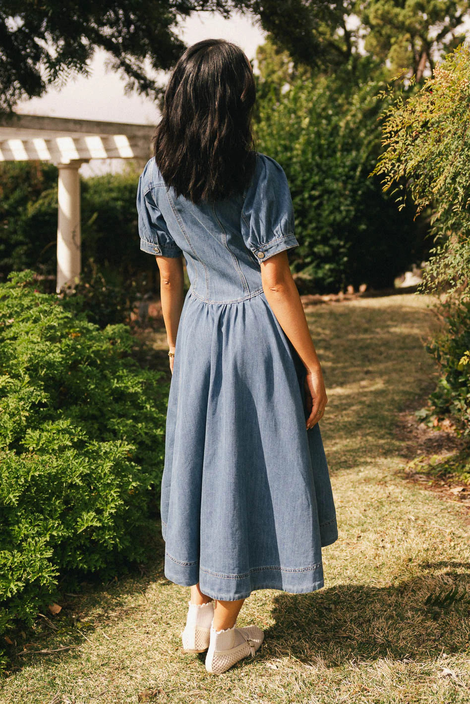 Mylie Denim Maxi Dress