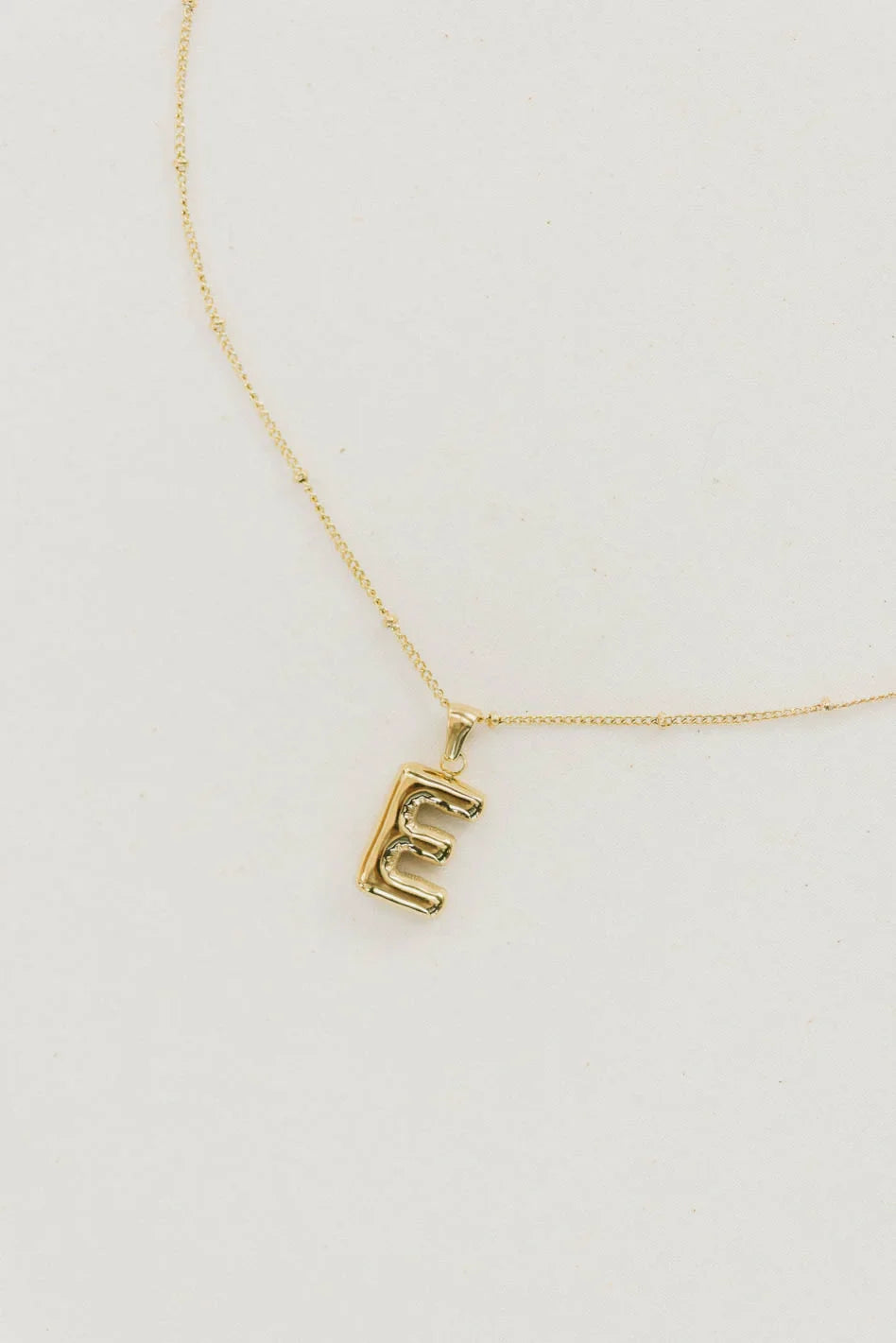 Bubble Letter Necklace