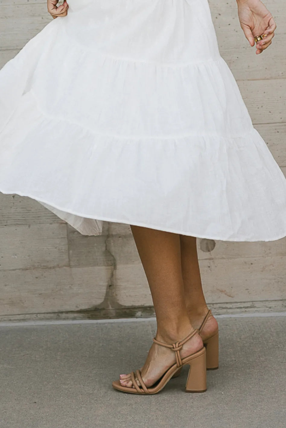 Steve Madden Harrlow Heels in Tan