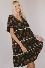 Ostella Floral Midi Dress