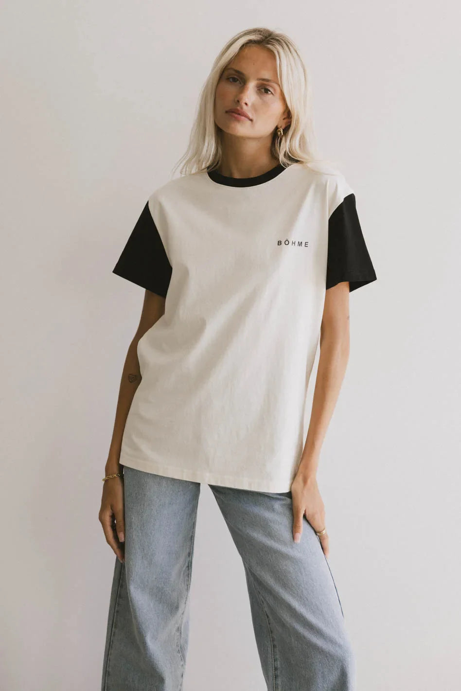 Gitlined Colorblock Tee - FINAL SALE