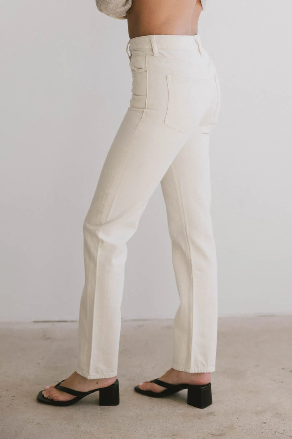 Frank and Oak: Cyndi Straight Leg Jeans - FINAL SALE