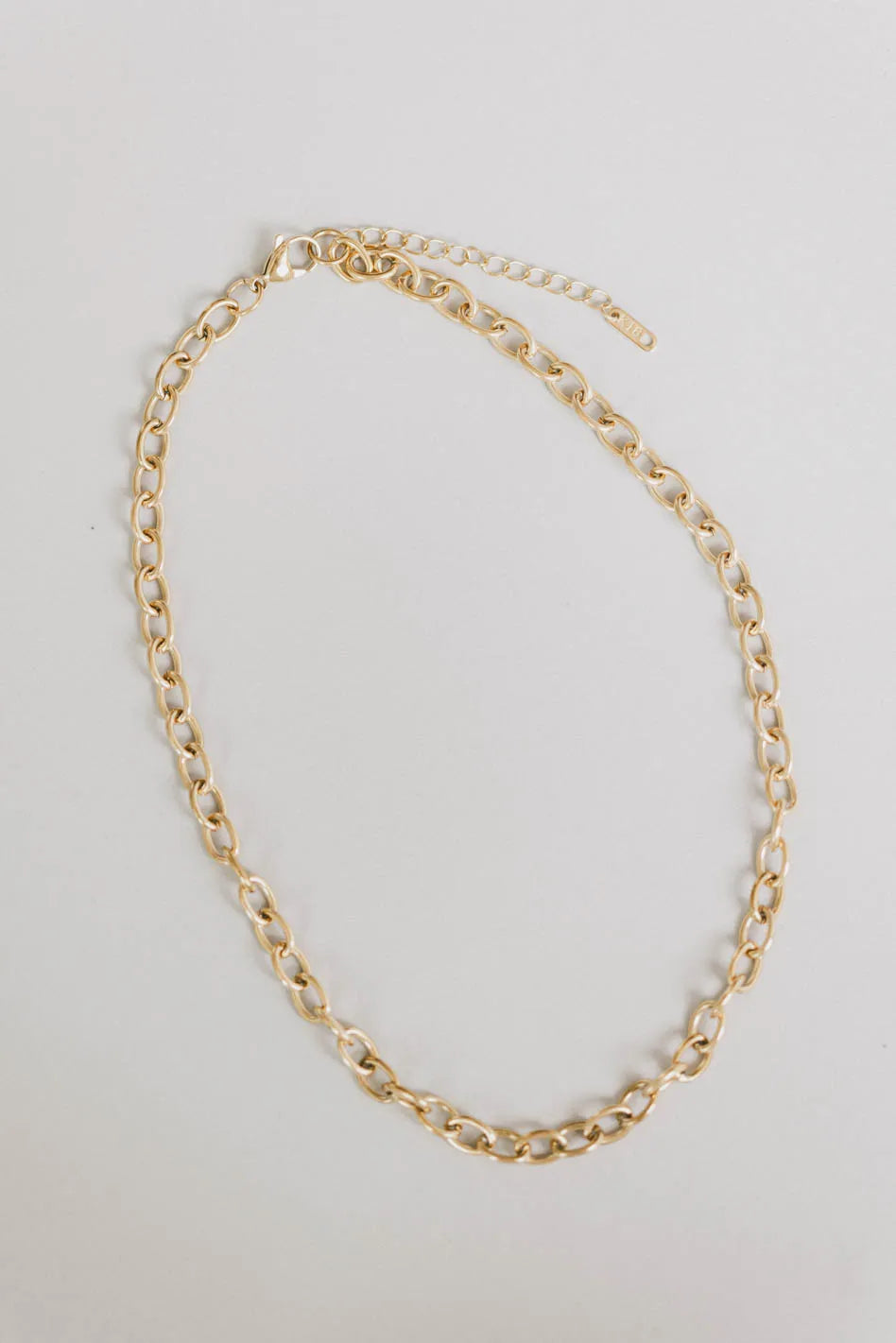 Cable Link Chain Necklace