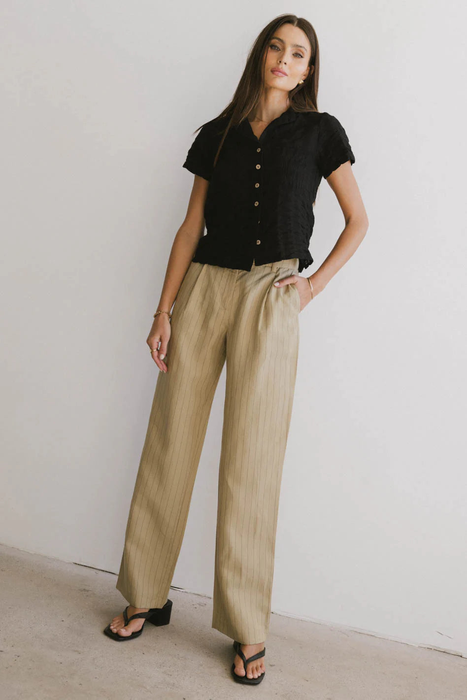 Frank and Oak Annie Linen Pants - FINAL SALE