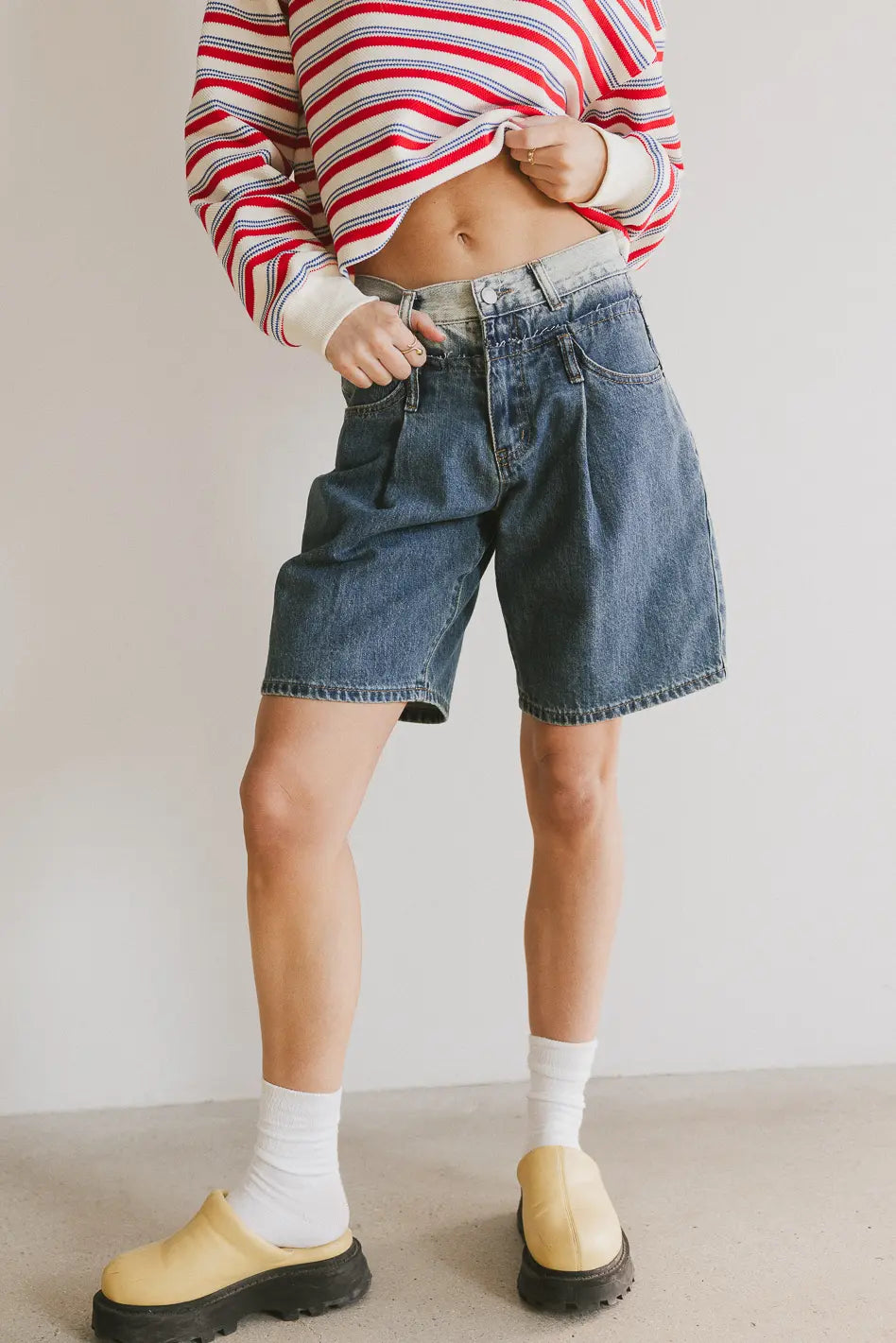 Dextrand Double Waisted Shorts