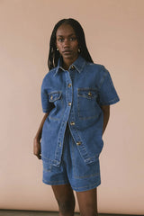 Luxor Denim Button Up