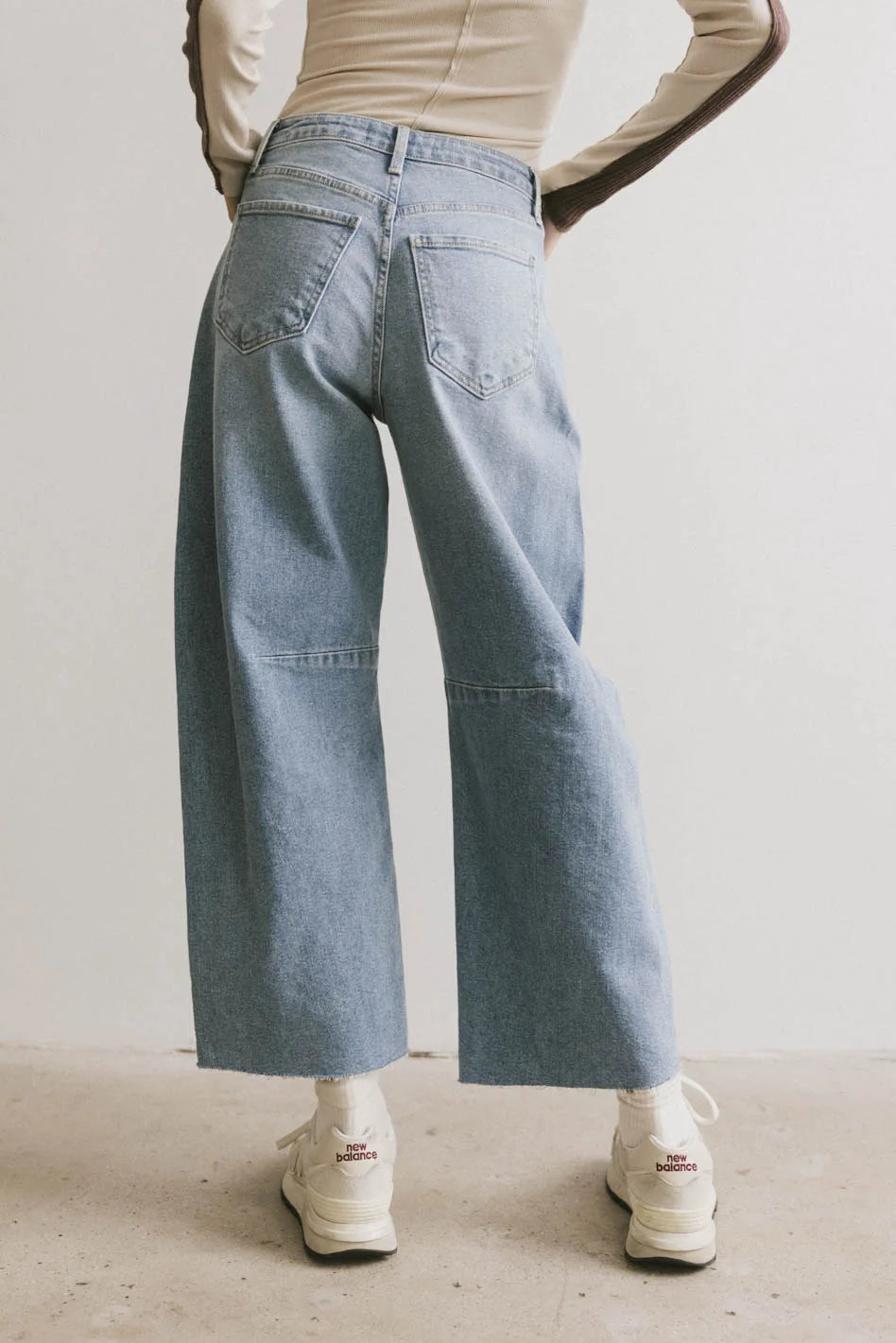 Juliette Barrel Jeans in Light Wash