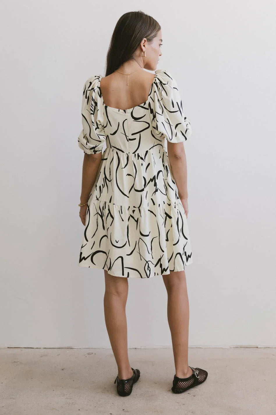 Caplan Abstract Mini Dress