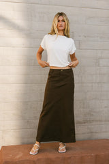 Charlotte Denim Maxi Skirt - FINAL SALE