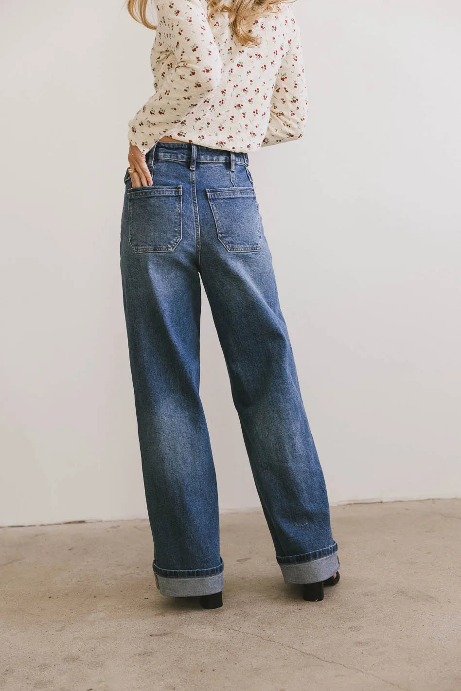 Simon Wide Leg Jeans