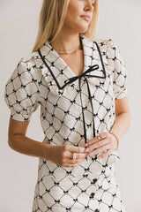 Maia Bow Collared Top