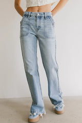 Skylee Wide Leg Jeans