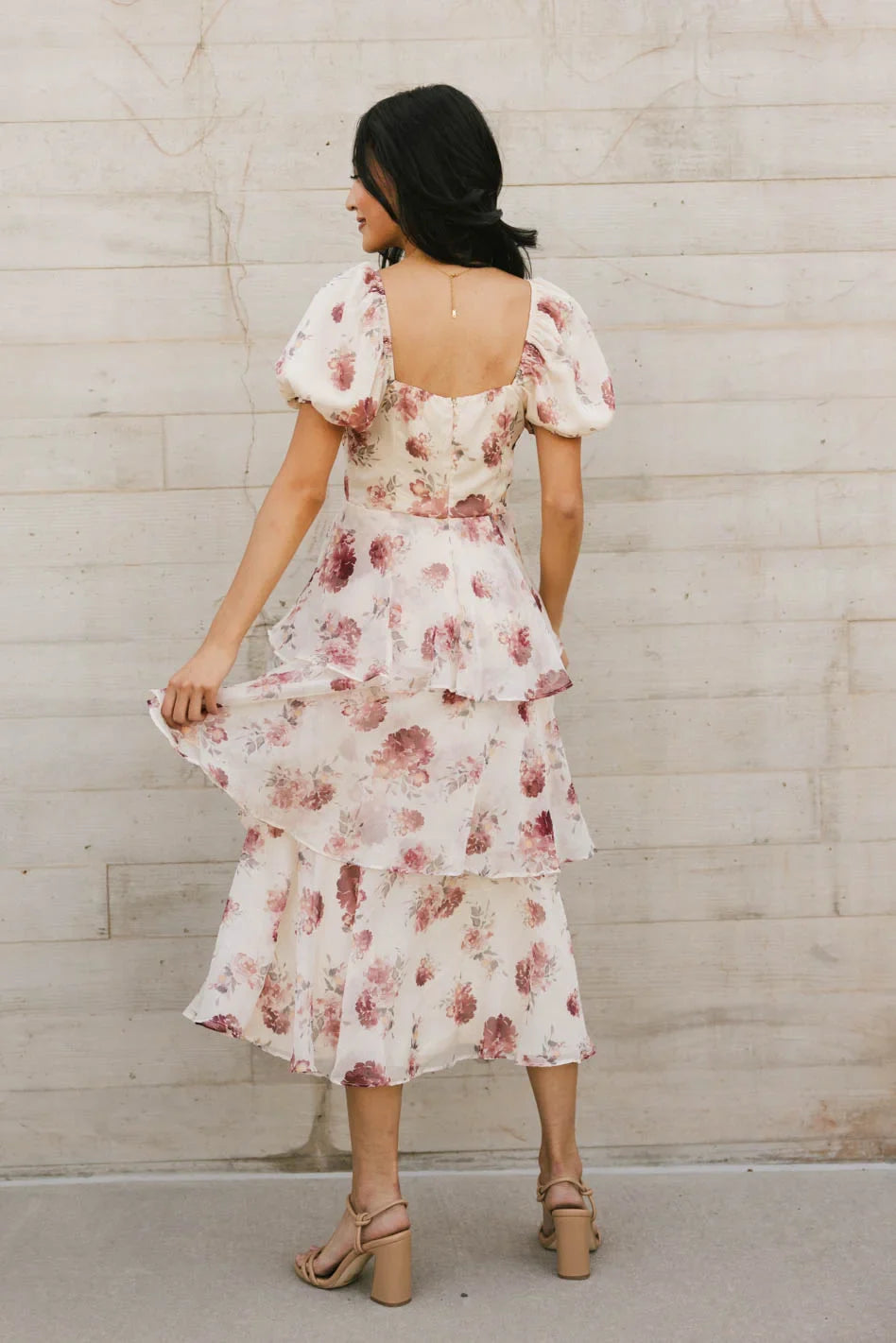 Xara Floral Midi Dress