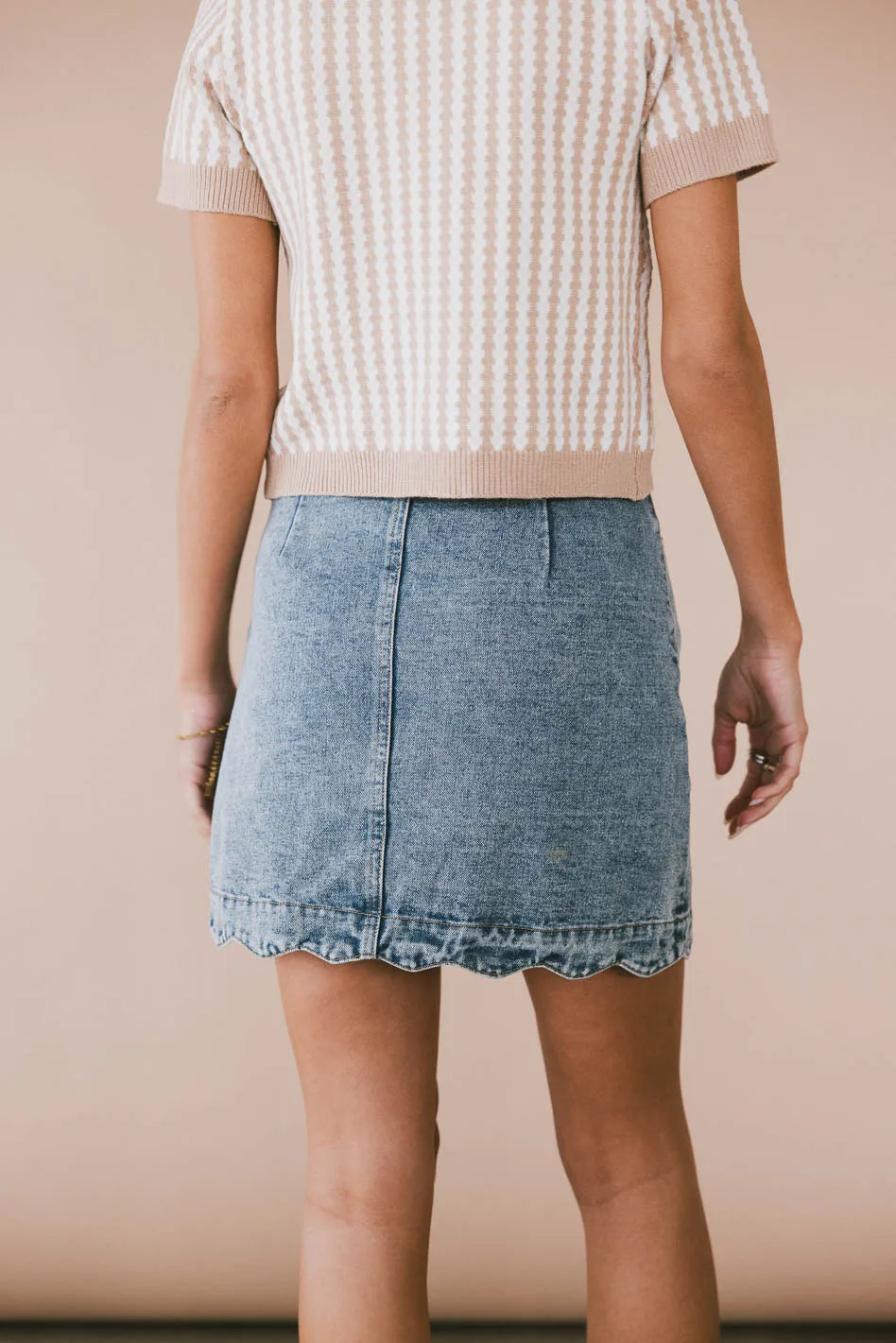 Kalista Denim Mini Skirt