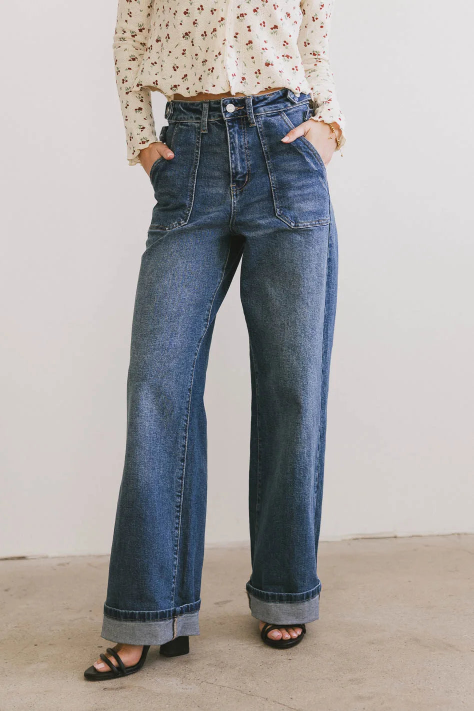 Simon Wide Leg Jeans