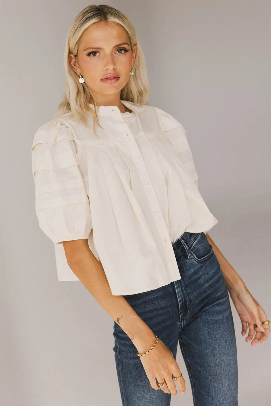 Ronan Pleated Blouse