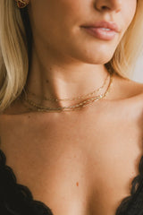 Lander Three Layered Necklace