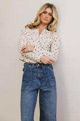 Karrie Floral Knit Cardigan