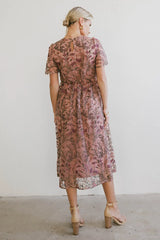 Elowyn Floral Midi Dress