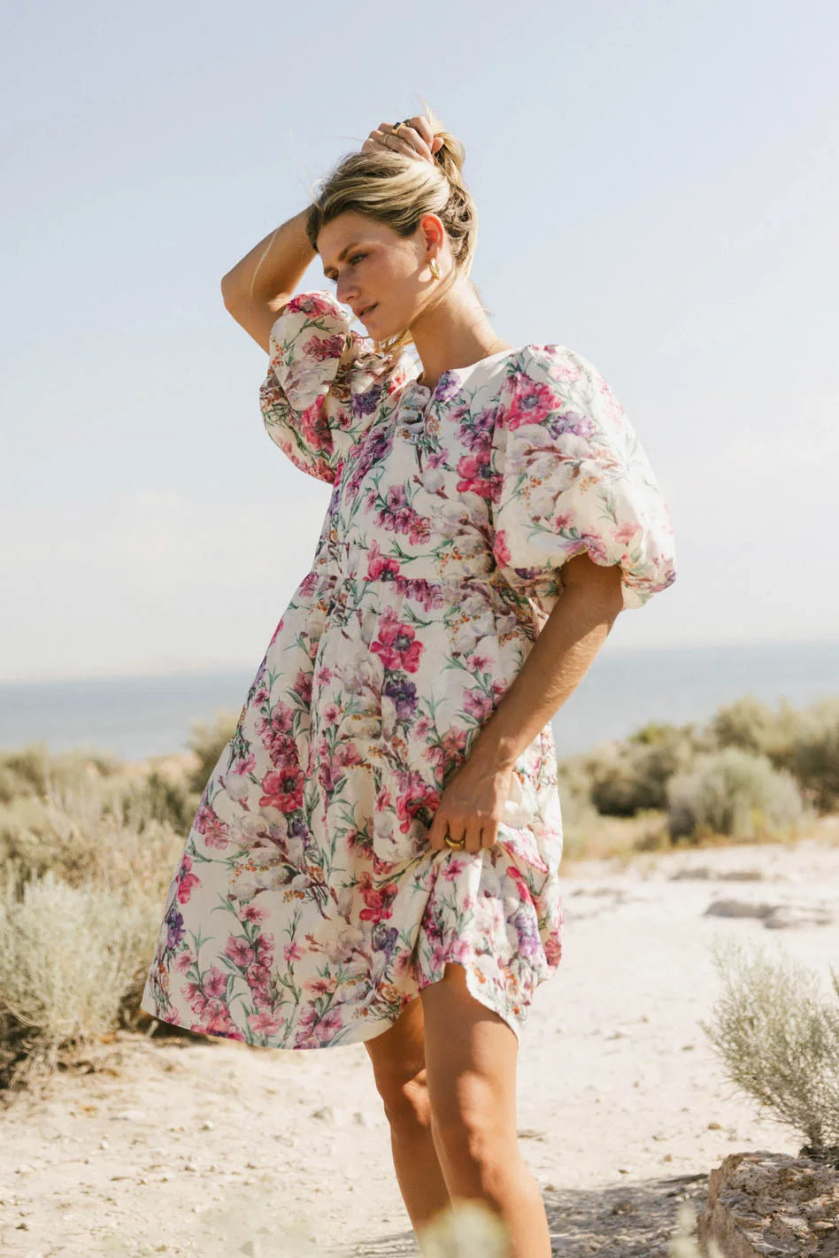 Aurora Floral Babydoll Dress