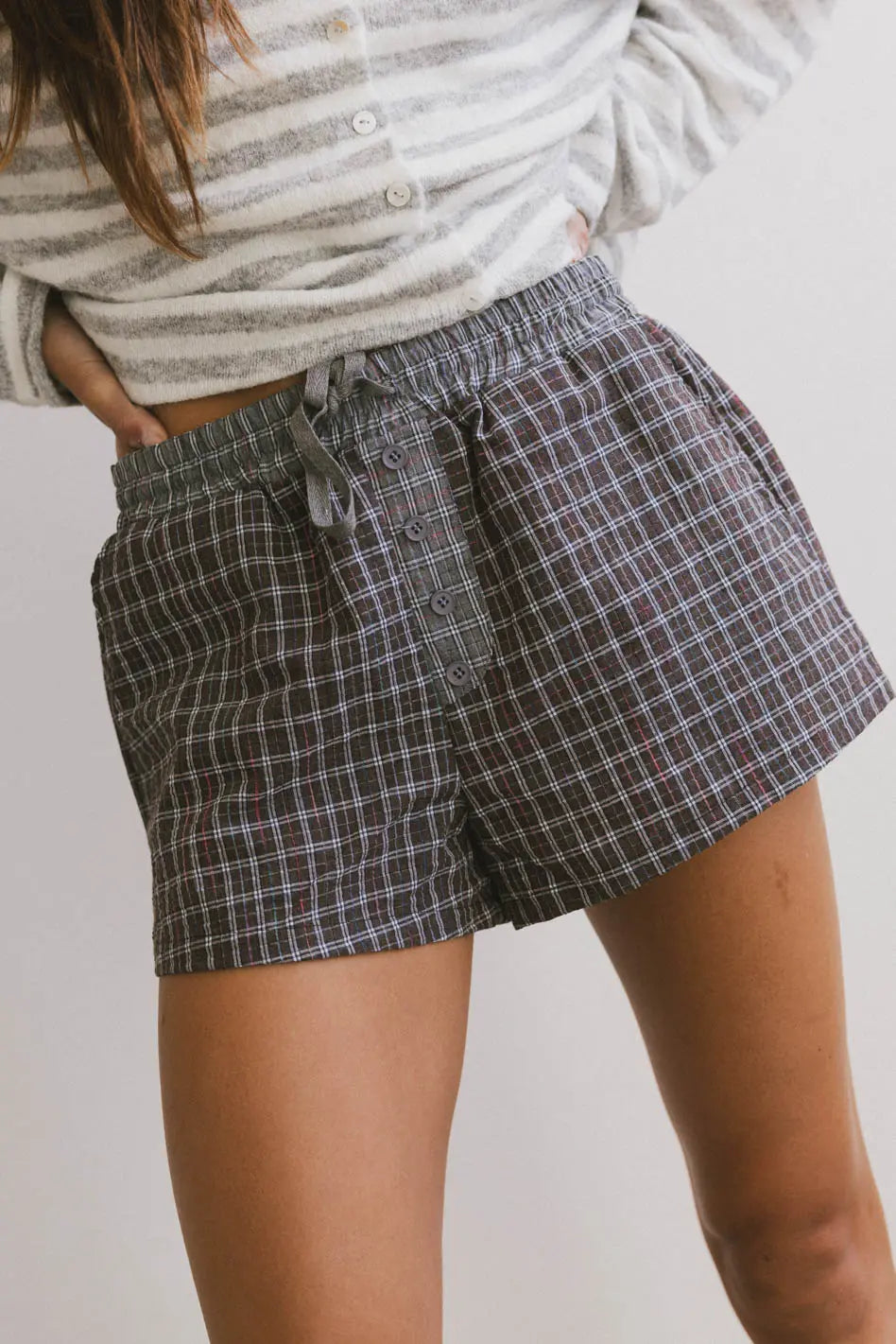 Nyla Plaid Shorts - FINAL SALE