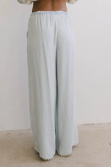 Luisa Wide Leg Pants in Blue