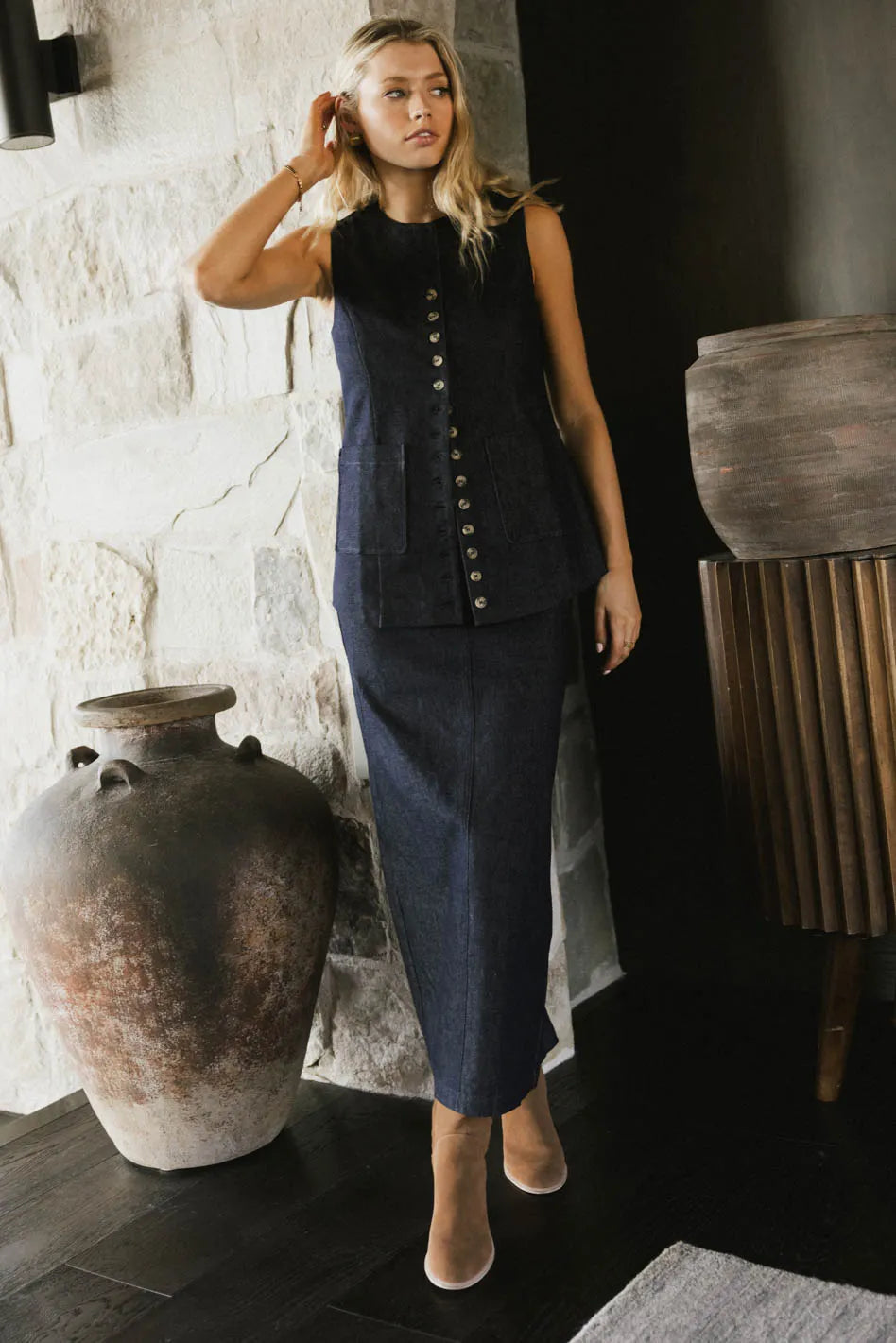 Miriam Denim Vest