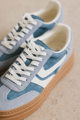 Steve Madden Dodge Platform Sneakers in Blue