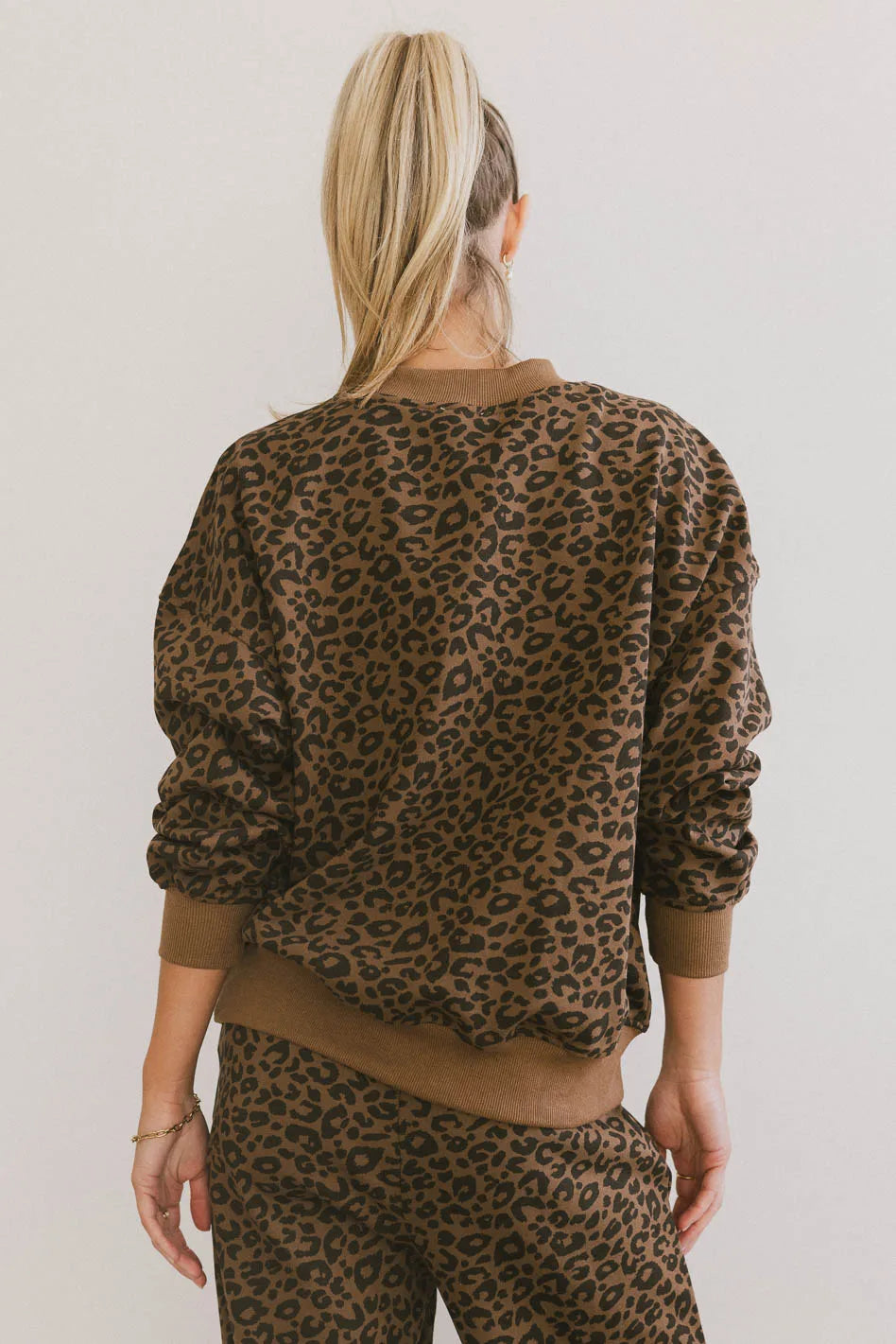 Tessa Leopard Sweatshirt