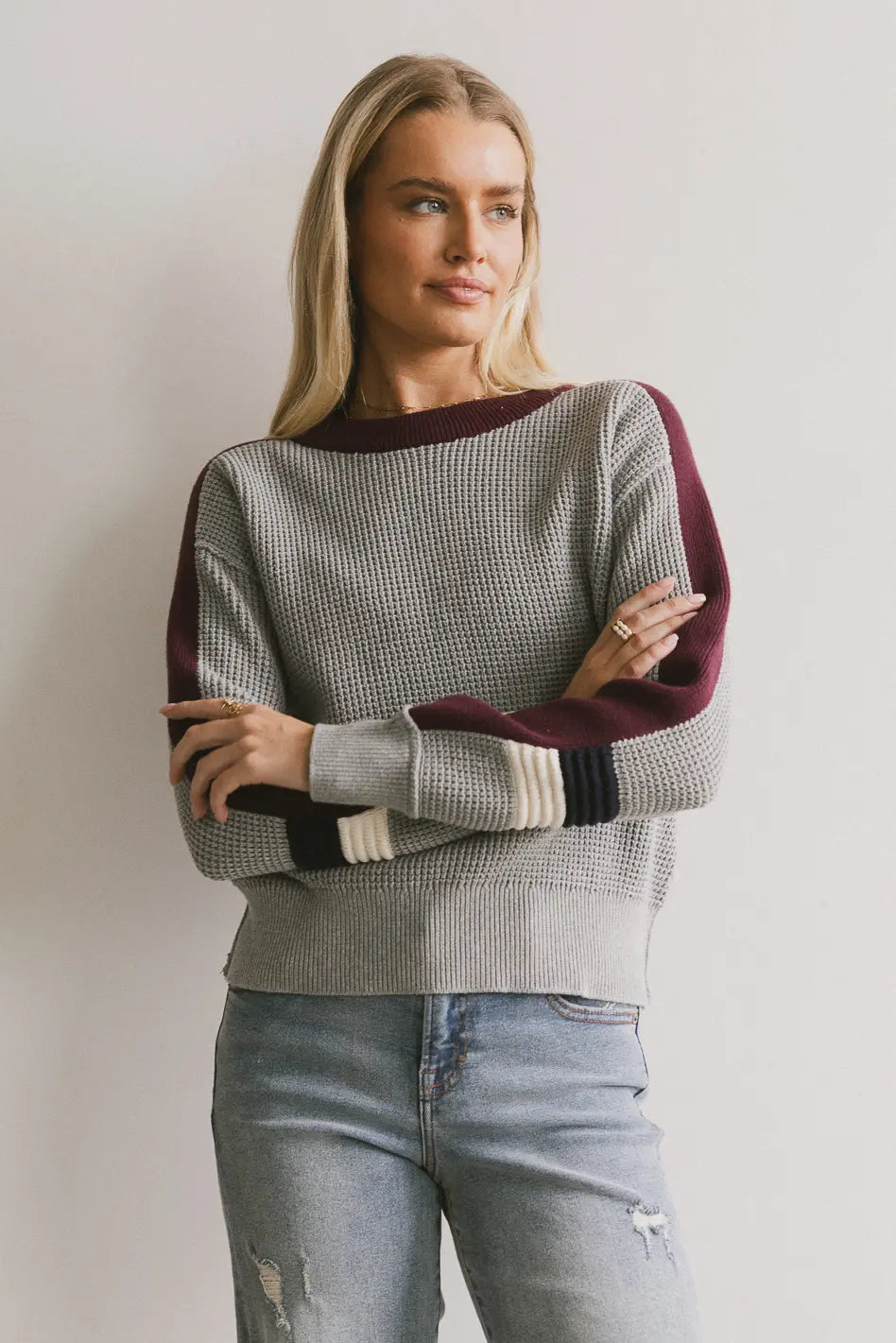 Rochelle Sweater in Grey